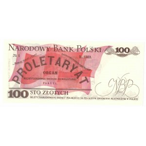 PRL, 100 złotych 1976 AL