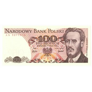 PRL, 100 złotych 1976 AN