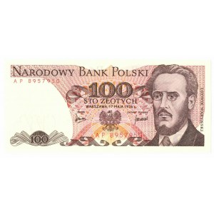 PRL, 100 złotych 1976 AP