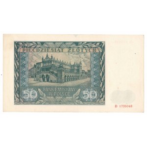 GG, 50 PLN 1941 D