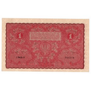 II RP, 1 Polish mark 1919 I SERIES A