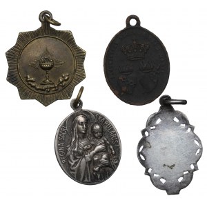 Európa, Súbor medailónov vrátane Panny Márie Ležajskej