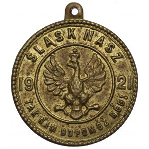 II RP, Vlastenecká medaila Sliezsko Naše 1921 - Tretie sliezske povstanie