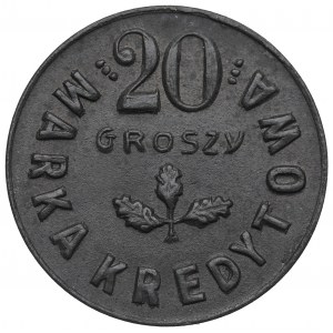 II RP, 20 groszy 50 Pułk Strzelców Kresowych, Kowel