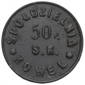 II RP, 50 pennies 50 Borderland Rifle Regiment, Kowel,