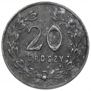 II Republic of Poland, 20 groschen 24 batalion of border guard Sejny