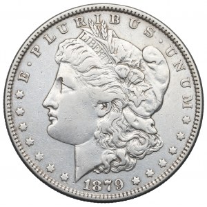 USA, Morganov dolár 1879