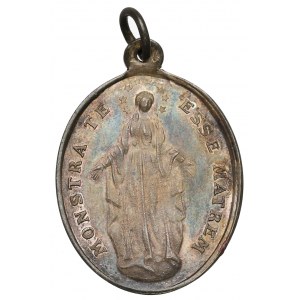 France, Medal congregation of the children of Mary - silver