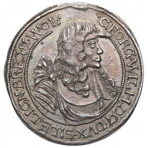 Sliezsko, vojvodstvo Legnicko-Brzesko-Wołowo, 1/4 thalier posmrtne 1675