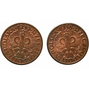 Second Republic, Set of 1 penny 1938 and 1939