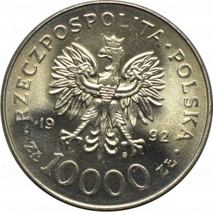III RP, 10.000 PLN 1992, Wladyslaw Warneńczyk