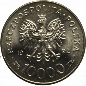 III RP, 10.000 PLN 1992, Wladyslaw Warneńczyk