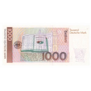 Deutschland, 1000 Mark 1991 AA RARE