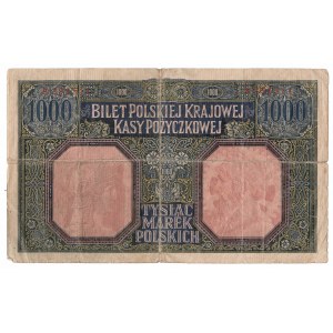 II RP, 1000 marek polskich 1916, Generał