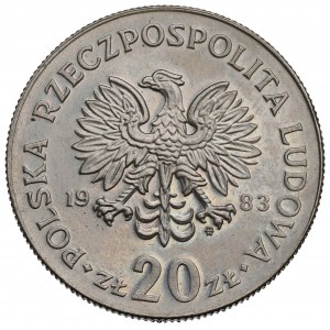 People's Republic of Poland, 20 zloty 1983 Nowotko