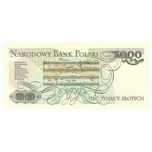 PRL, 5000 złotych 1982 CF
