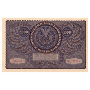 II RP, 1000 Polish marks 1919 I SERIES CX