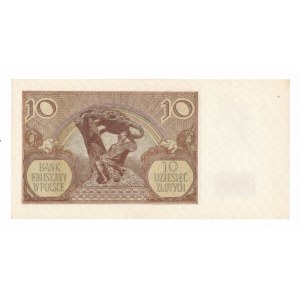 GG, 10 złotych 1940 rzadsza seria M