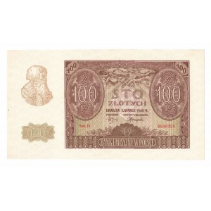GG, 100 złotych 1940 Ser. D