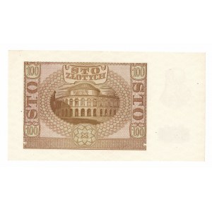 GG, 100 zlatých 1940 Ser. D