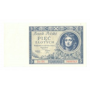 II RP, 5 Zloty 1930 DV