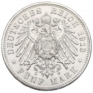 Nemecko, Prusko, 5 mariek 1913