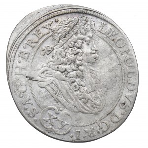 Schlesien under Habsburg, Leopold I, 15 kreuzer 1694, Breslau