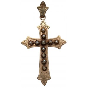 Europe, Cross 19th century - gold