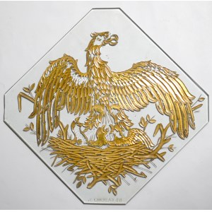 Poland, Glass eagle plaque