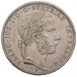 Austro-Węgry, Franciszek Józef I, 1 floren 1870 - RZADKI !