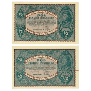 II RP, 1/2 Polish mark 1920