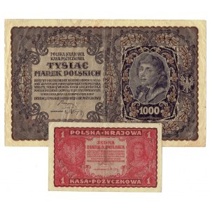 Poľsko, Druhá republika, sada bankoviek