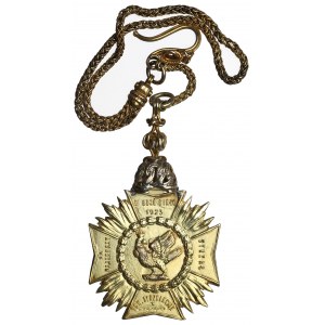 II RP, ocenenie Streleckého zväzu v Krakove 1923 - ZLATÁ