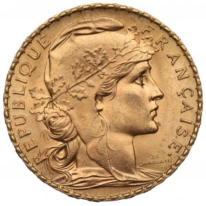 Francja, 20 franków 1909