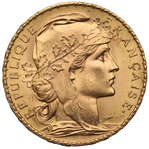 Frankreich, 20 Franken 1907