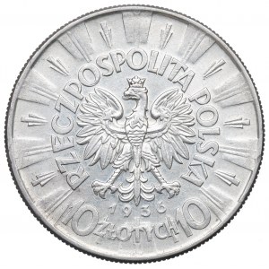 II RP, 10 zlotých 1936 Piłsudski