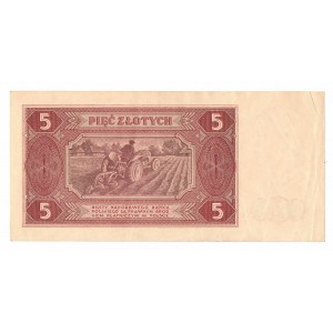 PRL, 5 zloty 1948 BK