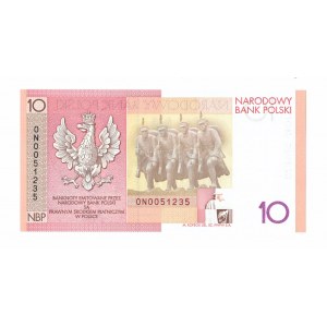 The Third Republic, PLN 10, 2008 - 90th Anniversary of the Restoration of Independence.