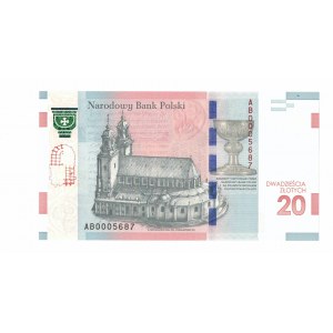 III RP, 20 złotych 2015 - 1050 rocznica chrztu Polski