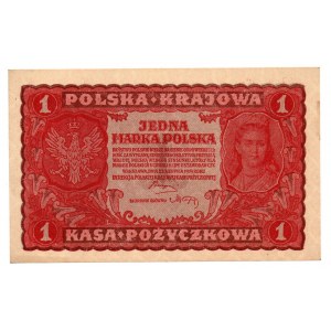 II RP, 1 marka polska 1919 I SERIA CD