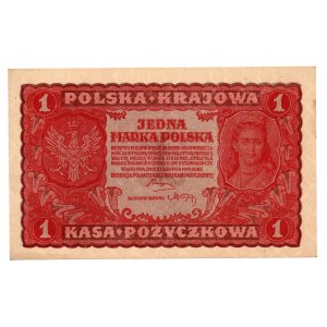 II RP, 1 poľská značka 1919 I SERIES CD