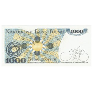 PRL, 1000 złotych 1979 BT - rzadsza seria