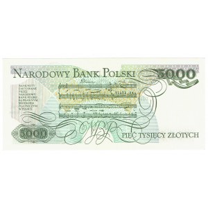 PRL, 5000 złotych 1982 B