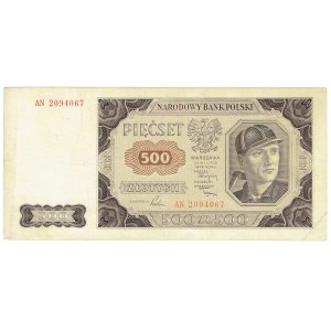 PRL, 500 zloty 1948 AN