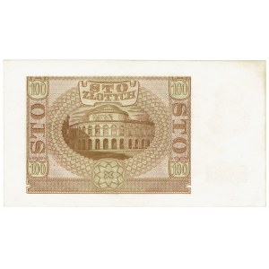 GG, 100 zlotých 1940 E