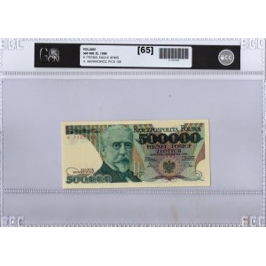 500.000 złotych 1990 K - GCN 65