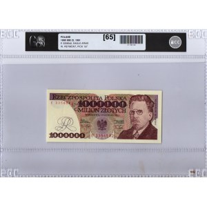 III RP, 1 mln złotych 1991 E - GCN 65