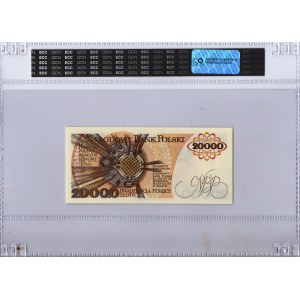 PRL, 20000 złotych 1989 AM - GCN 65