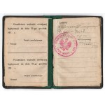 II RP, Personal ID card Major Andrzej Hadinger Lvov