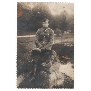 II RP, Photograph of an officer of the I Corps - Kazimierz Aleksandrowicz